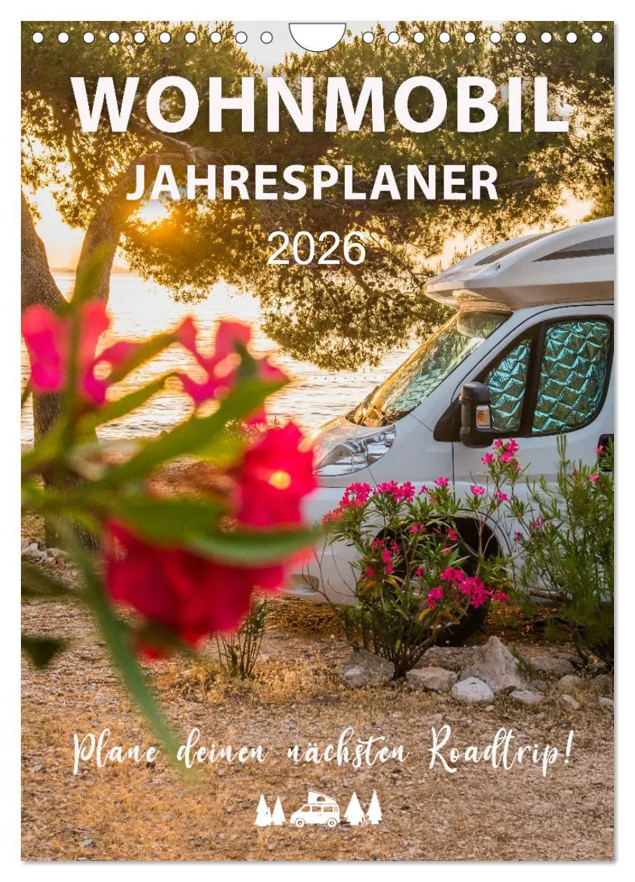 Cover: 9783516343359 | Wohnmobil Jahresplaner (Wandkalender 2026 DIN A4 hoch), CALVENDO...