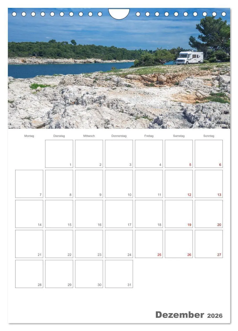 Bild: 9783516343359 | Wohnmobil Jahresplaner (Wandkalender 2026 DIN A4 hoch), CALVENDO...