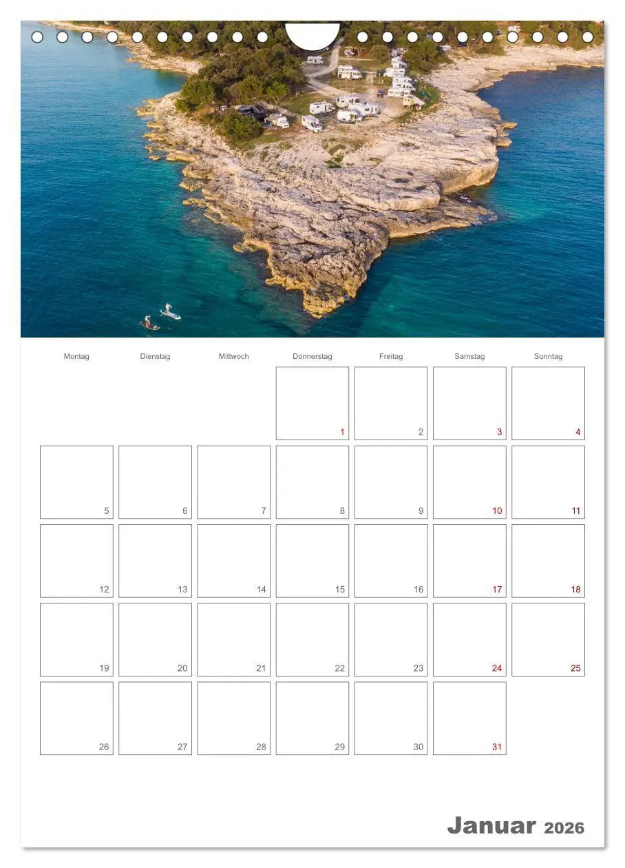 Bild: 9783516343359 | Wohnmobil Jahresplaner (Wandkalender 2026 DIN A4 hoch), CALVENDO...