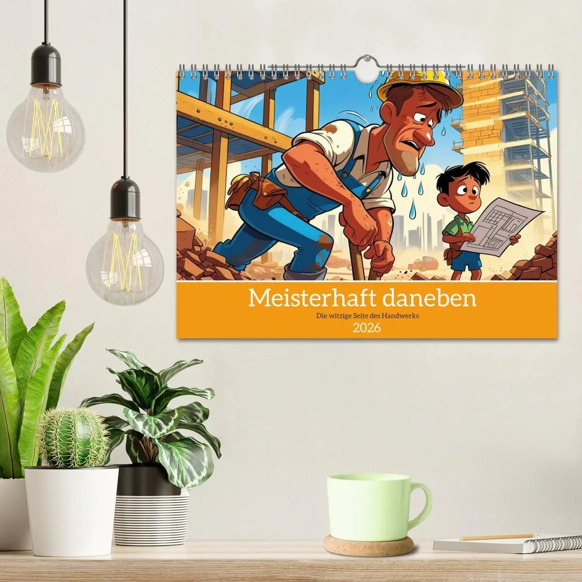 Bild: 9783516653359 | Meisterhaft daneben - Die witzige Seite des Handwerks (Wandkalender...