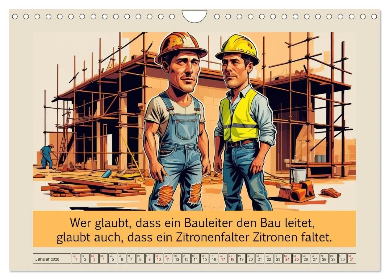 Bild: 9783516653359 | Meisterhaft daneben - Die witzige Seite des Handwerks (Wandkalender...