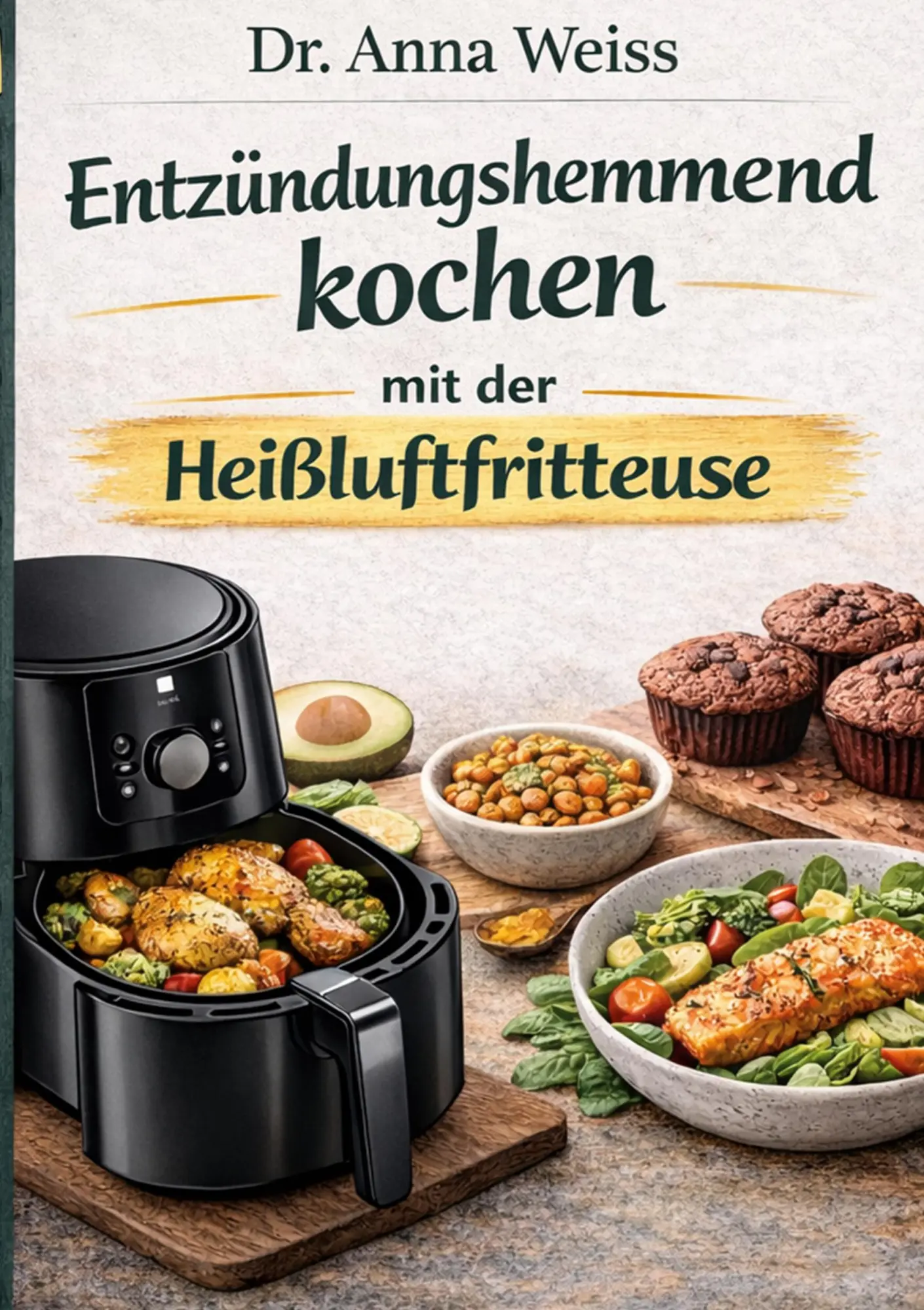 Cover: 9783696393359 | Entzündungshemmend kochen mit der Heißluftfritteuse | Anna Weiss