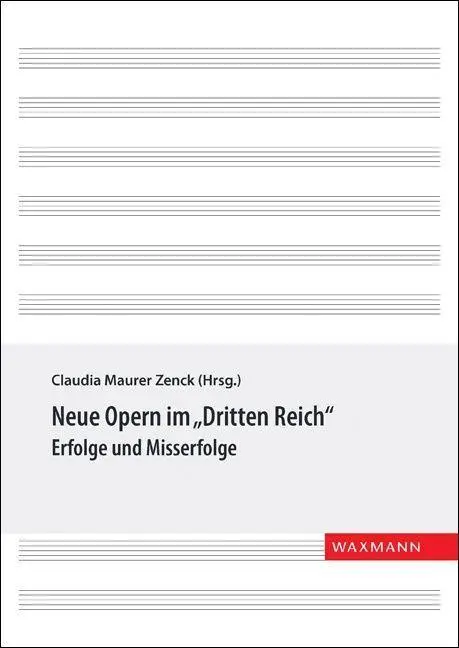 Cover: 9783830933359 | Neue Opern im 'Dritten Reich' | Erfolge und Misserfolge | Zenck | Buch