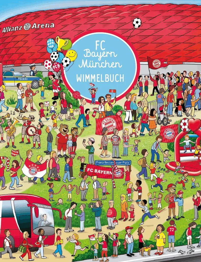 Cover: 9783985853359 | FC Bayern München Wimmelbuch | Gisa Borchers | Buch | 16 S. | Deutsch