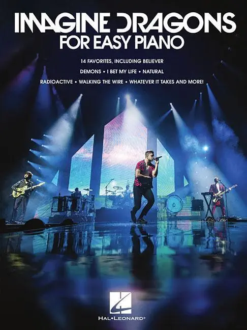 Cover: 9781540053459 | Imagine Dragons - Easy Piano Songbook 14 Hits Sheet Music with...