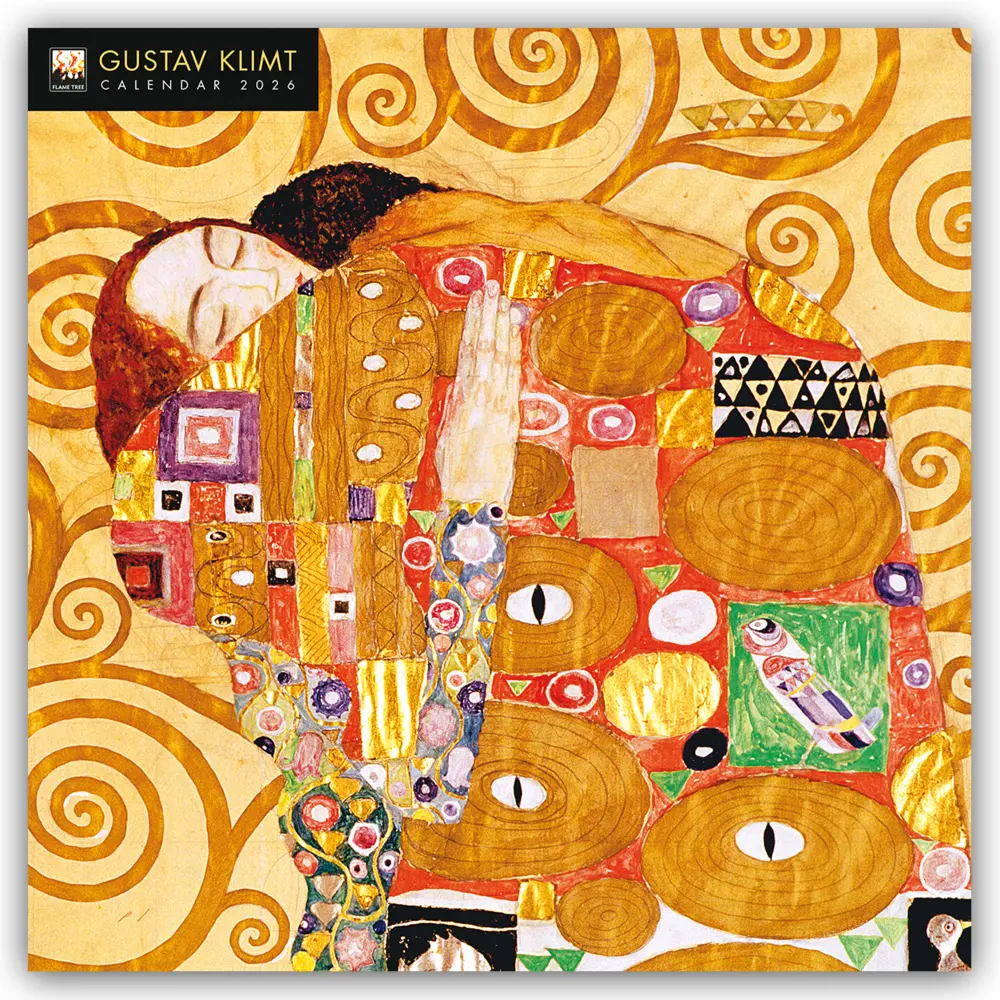 Cover: 9781835623459 | Gustav Klimt 2026 - Original Flame Tree Publishing-Kalender [Kalender]