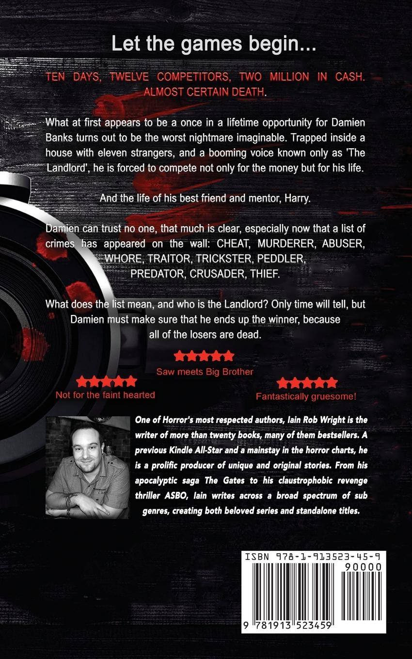 Rückseite: 9781913523459 | The Housemates | Iain Rob Wright | Taschenbuch | Englisch | 2013