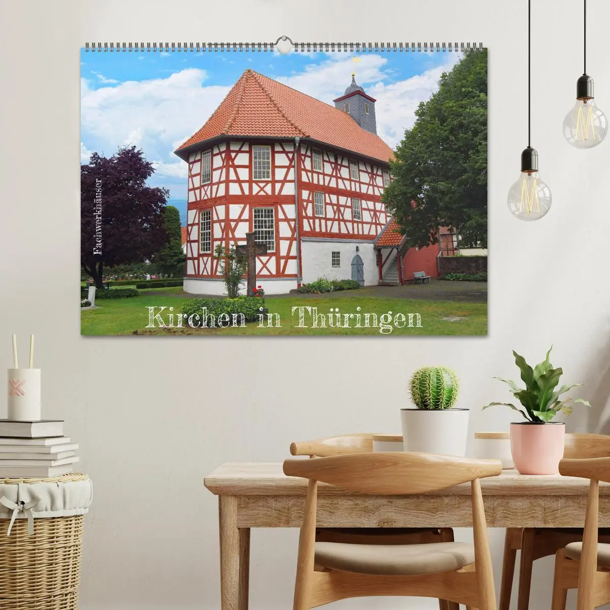 Bild: 9783457623459 | Fachwerkhäuser - Kirchen in Thüringen (Wandkalender 2026 DIN A2...