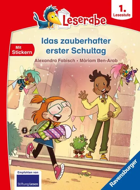 Cover: 9783473463459 | Leserabe 1. Lesestufe - Idas zauberhafter erster Schultag | Fabisch
