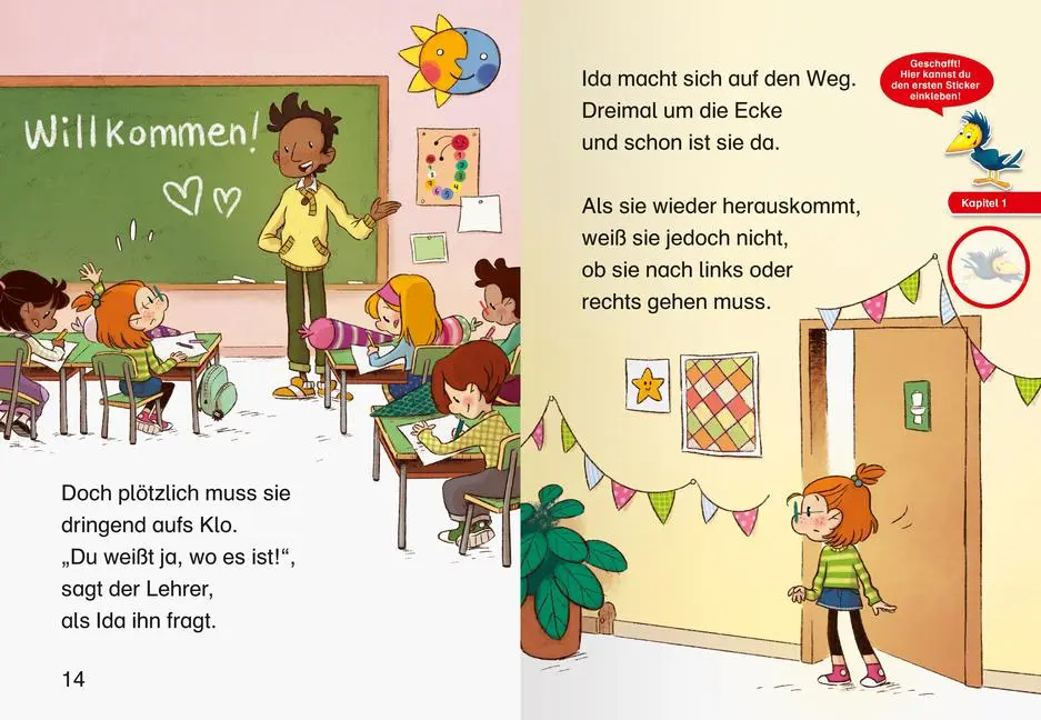 Bild: 9783473463459 | Leserabe 1. Lesestufe - Idas zauberhafter erster Schultag | Fabisch
