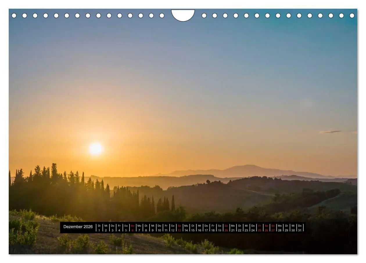 Bild: 9783516023459 | Toskana - 2026 (Wandkalender 2026 DIN A4 quer), CALVENDO...