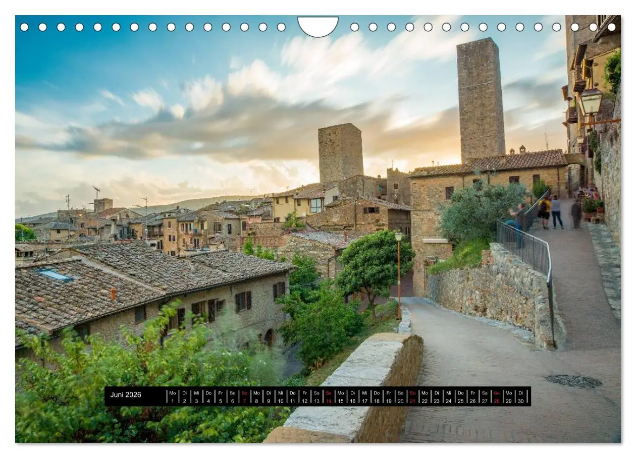 Bild: 9783516023459 | Toskana - 2026 (Wandkalender 2026 DIN A4 quer), CALVENDO...
