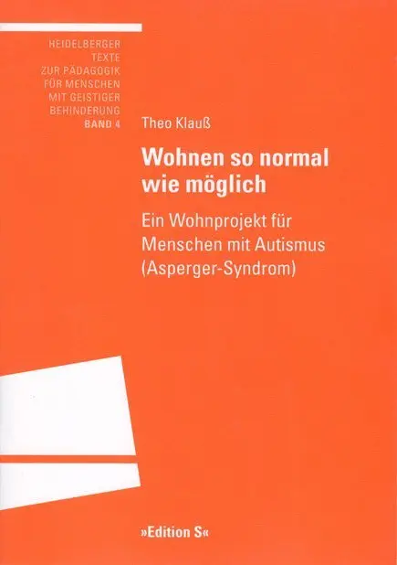Cover: 9783825383459 | Wohnen so normal wie möglich | Theo Klauß | Taschenbuch | 192 S.