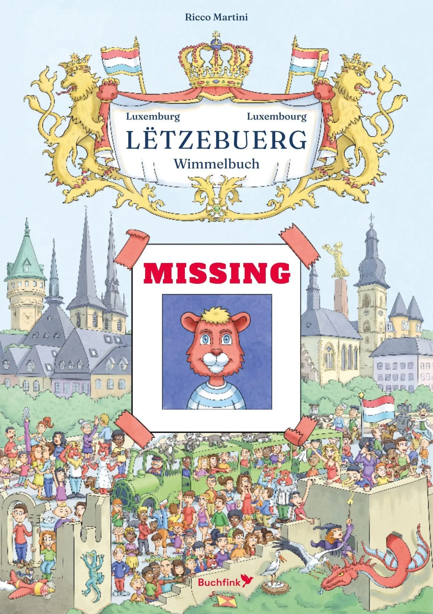 Cover: 9783948453459 | Wimmelbuch Lëtzebuerg Luxemburg Luxembourg | Ricco Martini | Buch