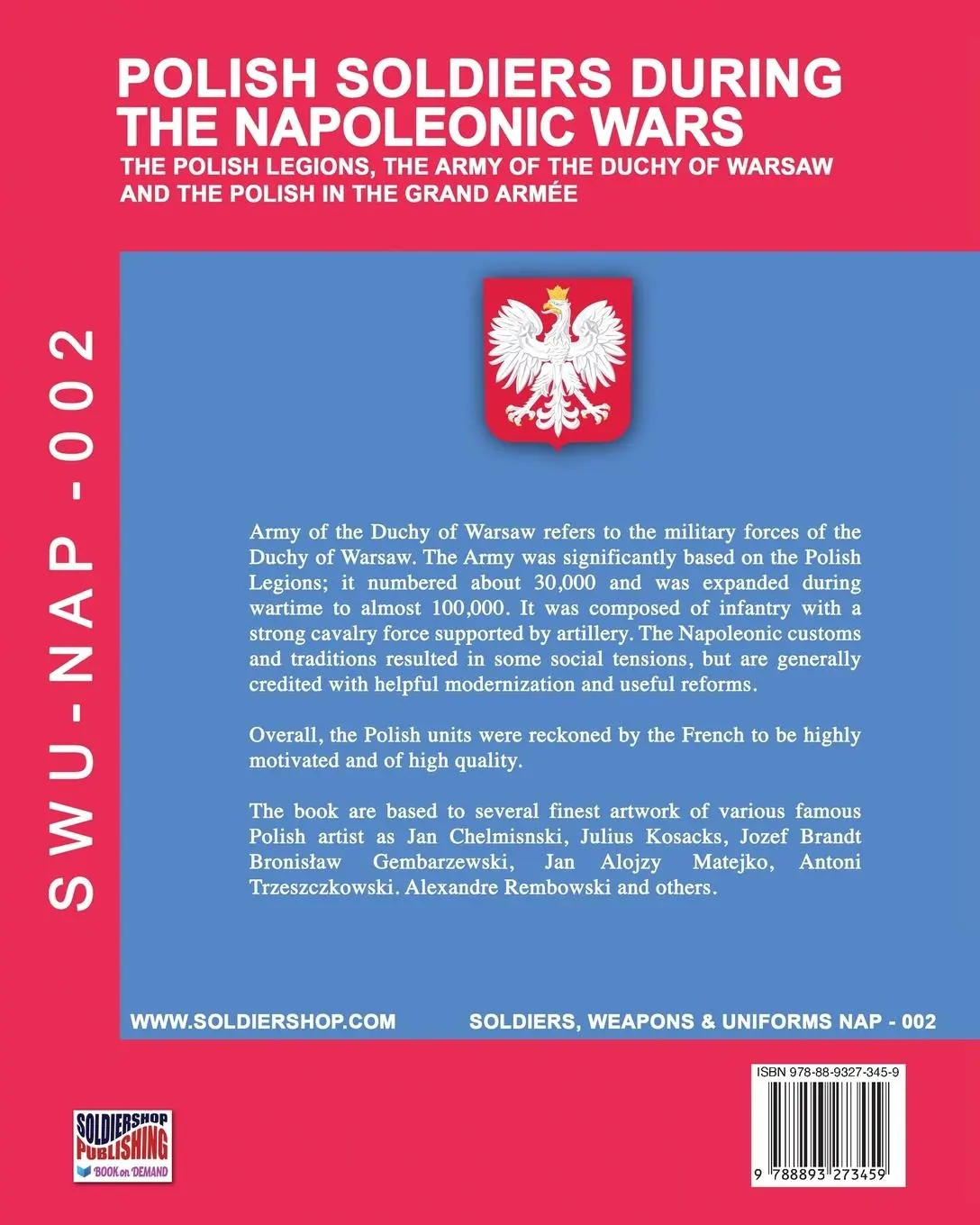 Rückseite: 9788893273459 | Polish soldiers during the Napoleonic wars | Luca Stefano Cristini