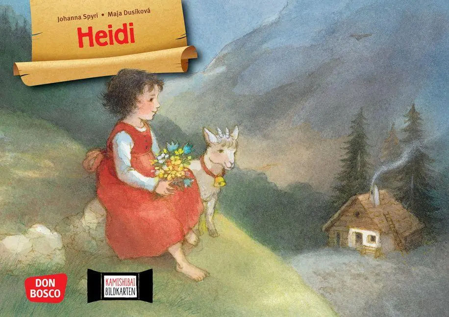Cover: 4260694923559 | Heidi. Kamishibai Bildkartenset | Johanna Spyri | Box | 22 S. | 2026