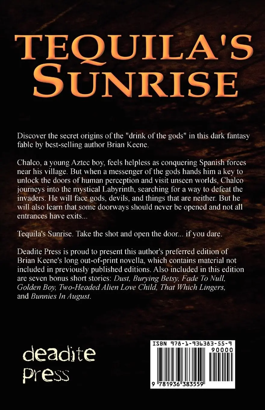 Rückseite: 9781936383559 | Tequila's Sunrise | Brian Keene | Taschenbuch | Englisch | 2011