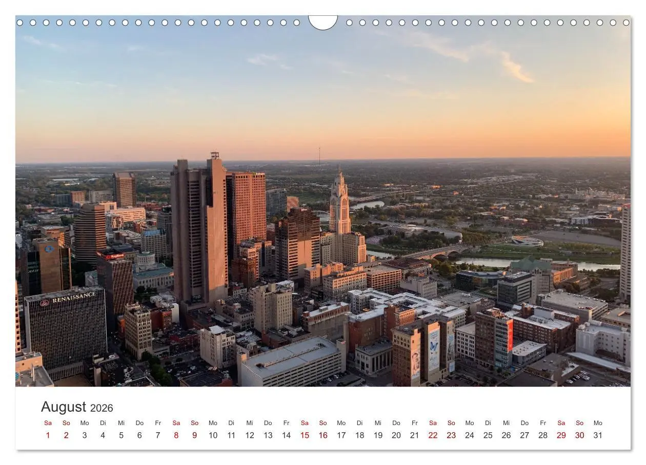 Bild: 9783457613559 | Ohio - Eine Reise durch den Buckeye State (Wandkalender 2026 DIN A3...