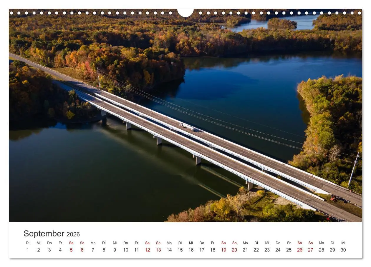 Bild: 9783457613559 | Ohio - Eine Reise durch den Buckeye State (Wandkalender 2026 DIN A3...