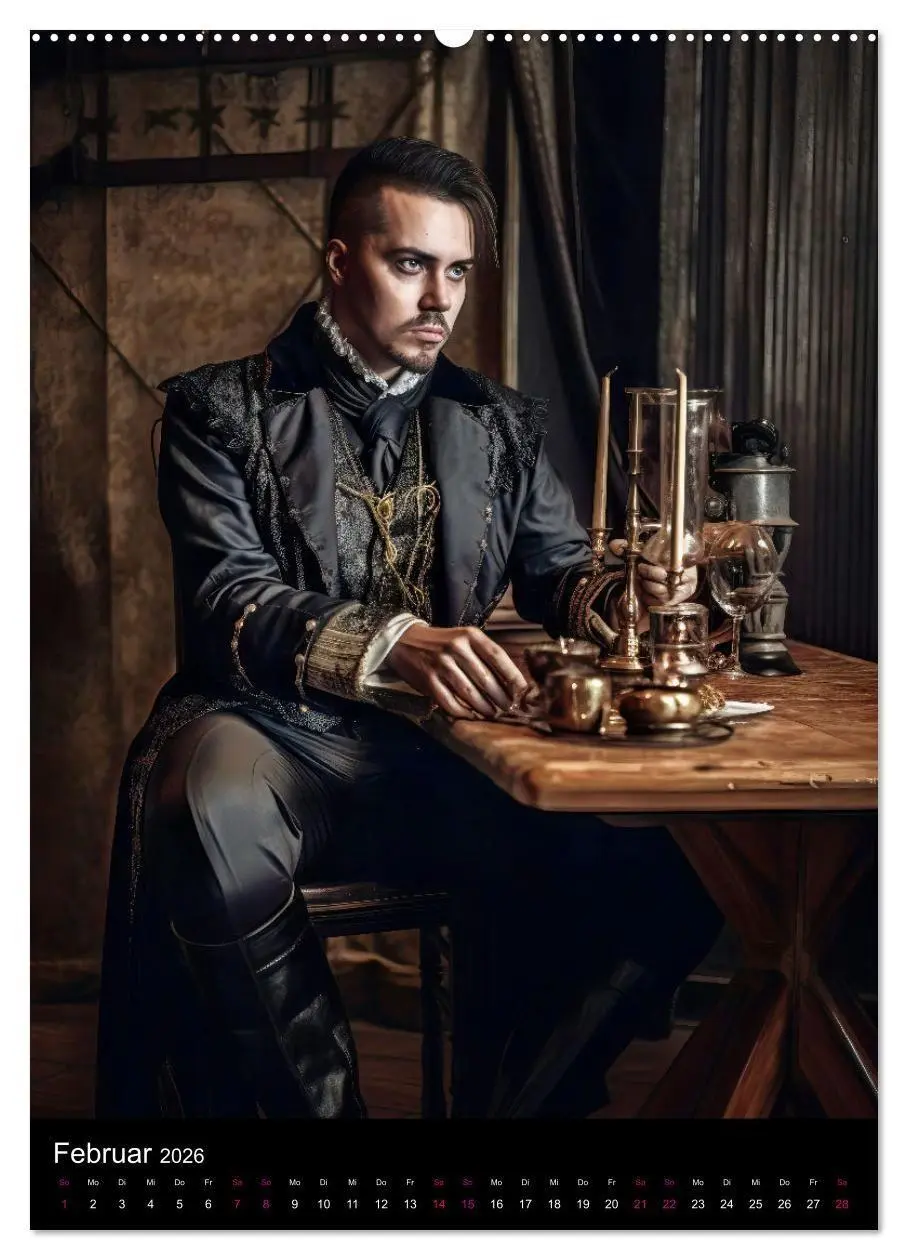 Bild: 9783516323559 | Gothic Kalender - Ein Jahr voller Gothic-Mystik und Eleganz...