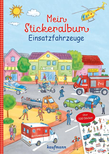 Cover: 9783780663559 | Mein Stickeralbum Einsatzfahrzeuge | Laura Lamping | Broschüre | 32 S.