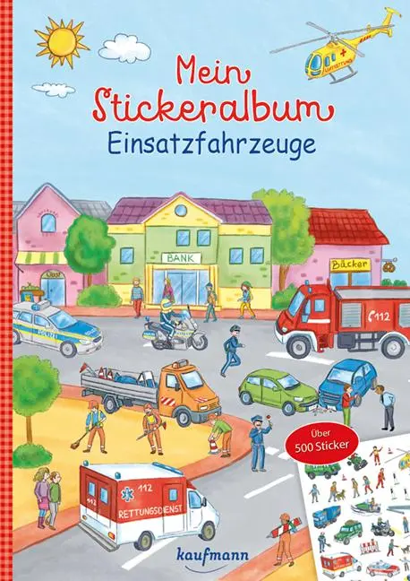 Cover: 9783780663559 | Mein Stickeralbum Einsatzfahrzeuge | Laura Lamping | Broschüre | 32 S.