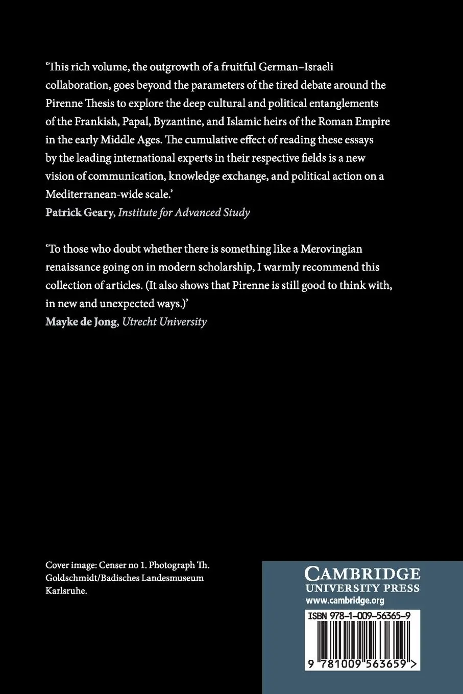 Rückseite: 9781009563659 | East and West in the Early Middle Ages | Stefan Esders (u. a.) | Buch