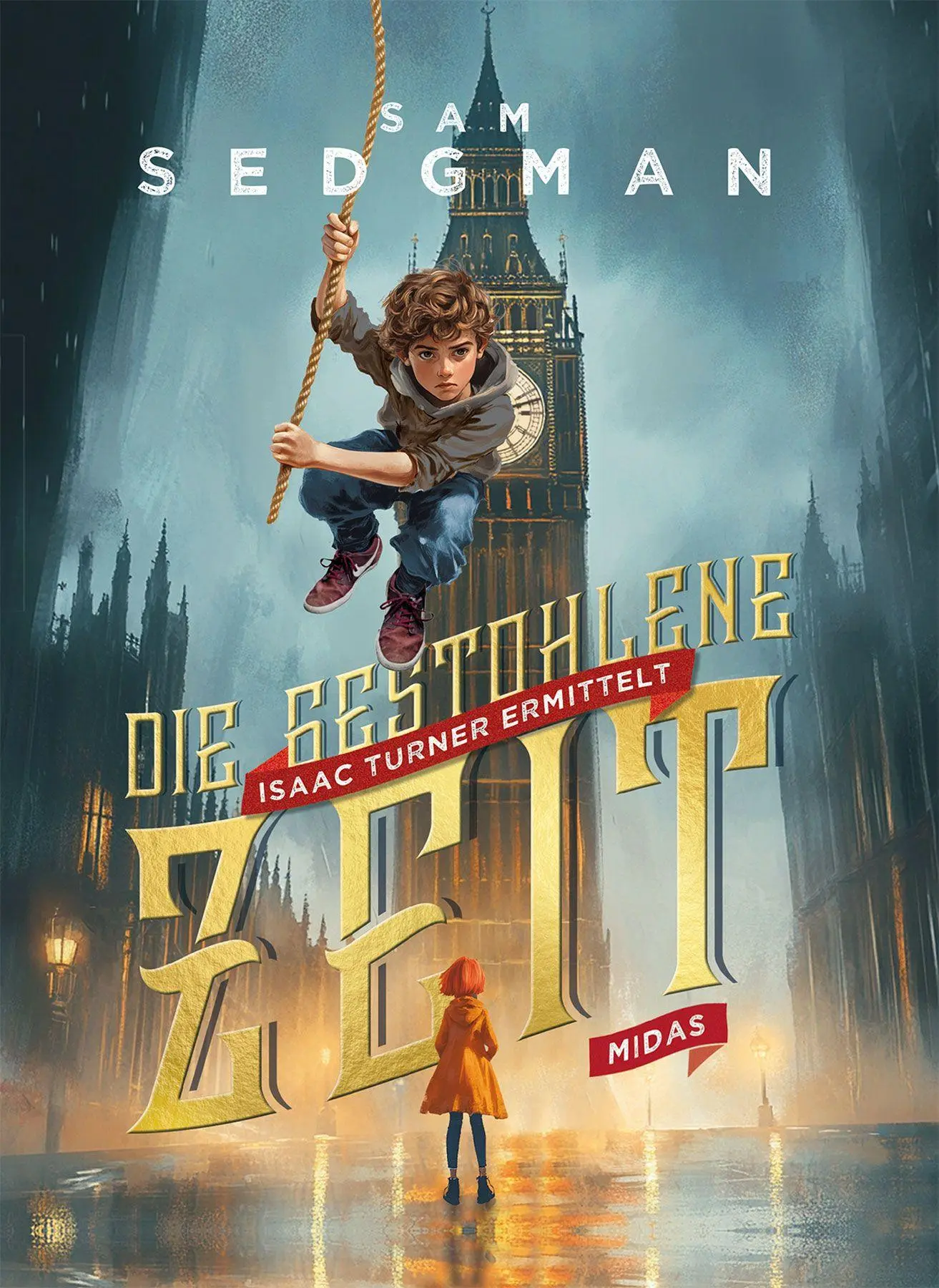 Cover: 9783038763659 | Die gestohlene Zeit | Sam Sedgman | Buch | Isaac Turner ermittelt