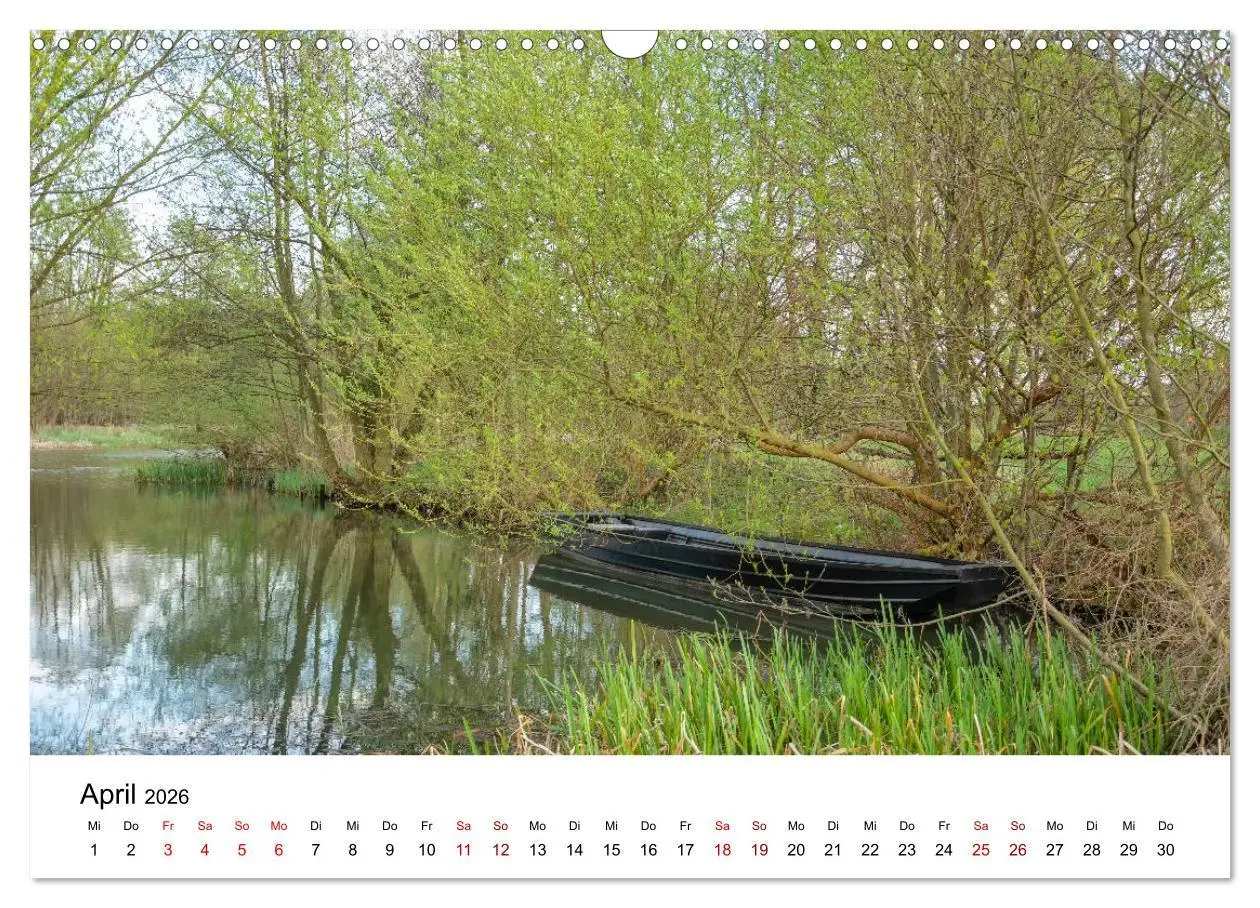 Bild: 9783457773659 | Unterwegs im Spreewald (Wandkalender 2026 DIN A3 quer), CALVENDO...