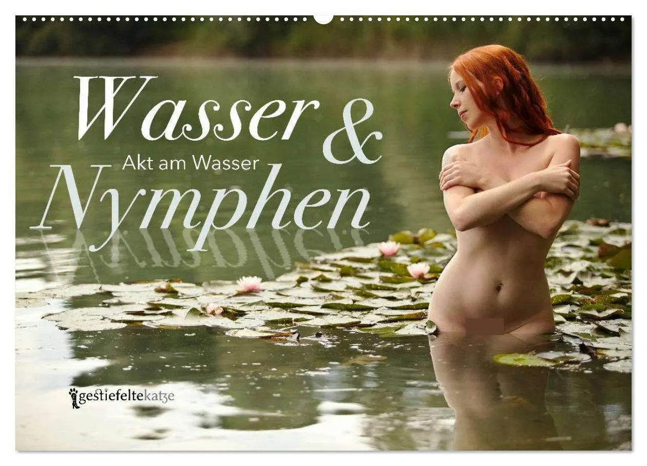 Cover: 9783516003659 | Wasser und Nymphen - Akt am Wasser (Wandkalender 2026 DIN A2 quer),...