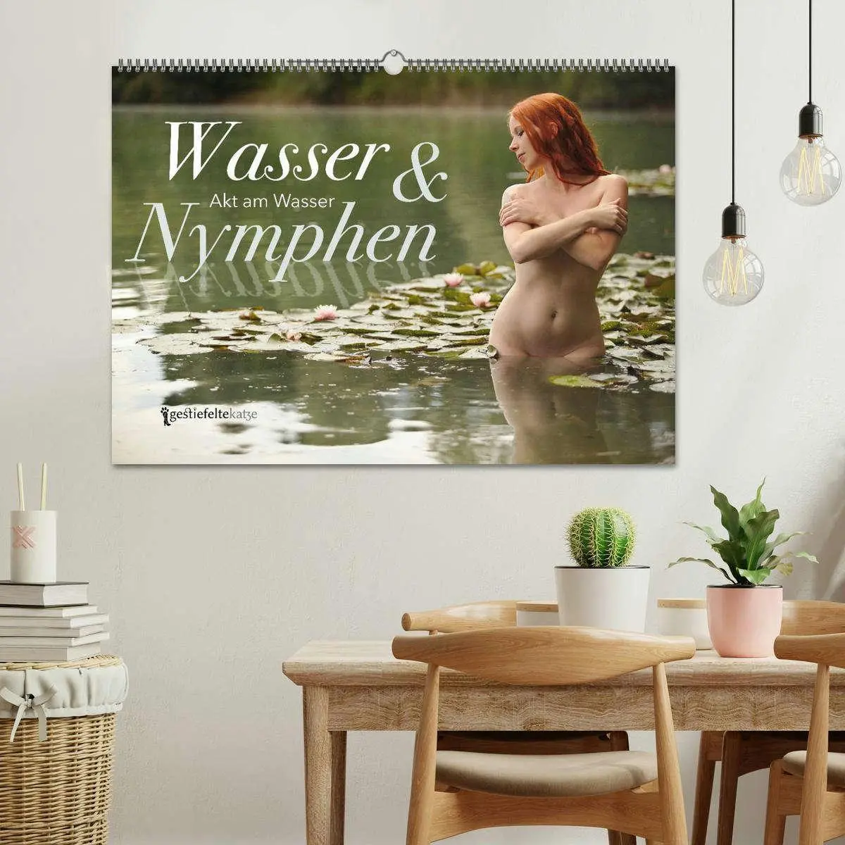 Bild: 9783516003659 | Wasser und Nymphen - Akt am Wasser (Wandkalender 2026 DIN A2 quer),...