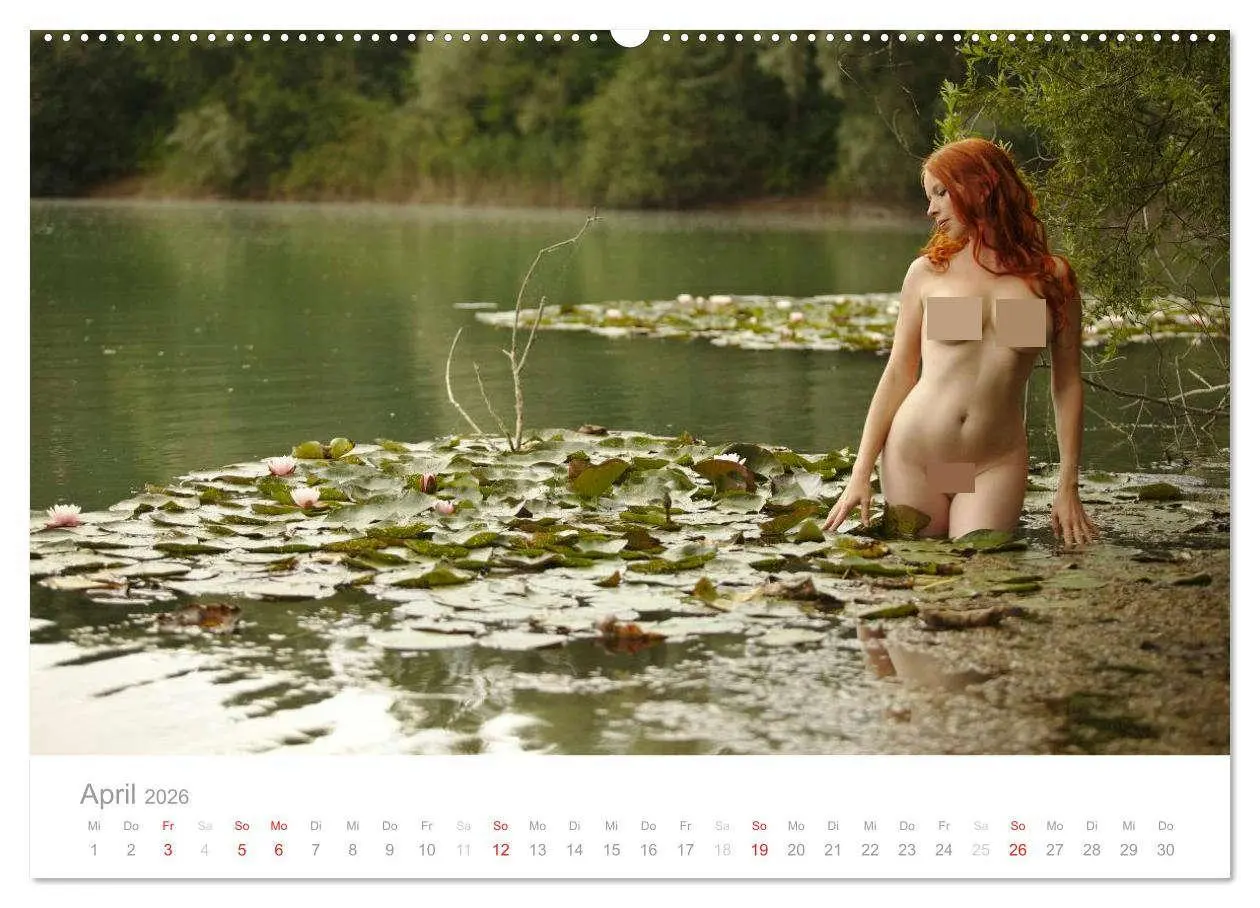 Bild: 9783516003659 | Wasser und Nymphen - Akt am Wasser (Wandkalender 2026 DIN A2 quer),...