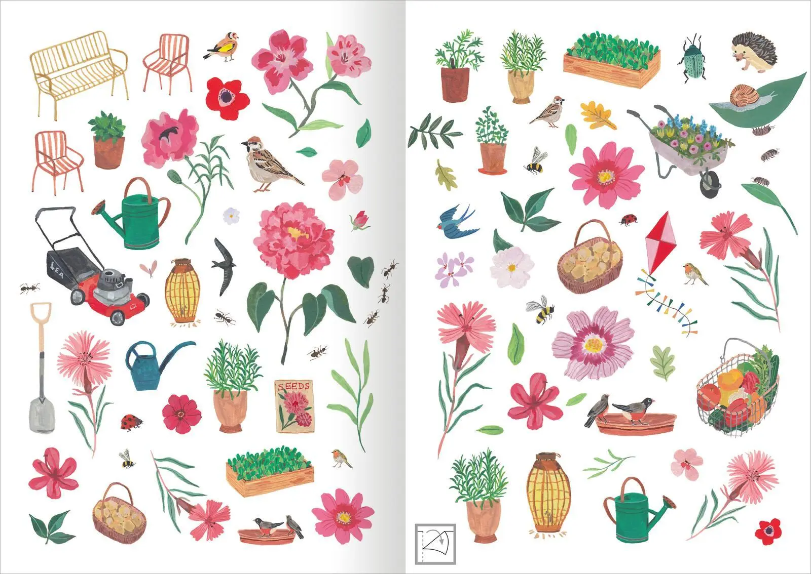 Bild: 4014489133759 | Stickerliebe - Pflanzenwelt | Über 350 handgemalte Sticker | Sofroniou
