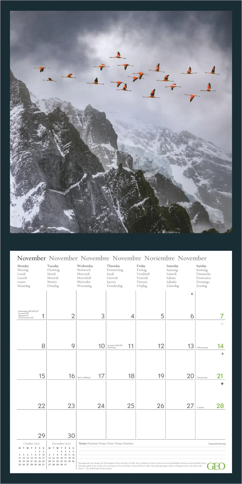 Bild: 4069095013759 | GEO Amazing Nature 2027 | Neumann Verlage GmbH &amp; Co KG | Kalender