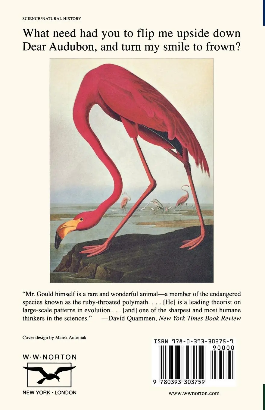 Rückseite: 9780393303759 | The Flamingo's Smile | Reflections in Natural History | Gould | Buch