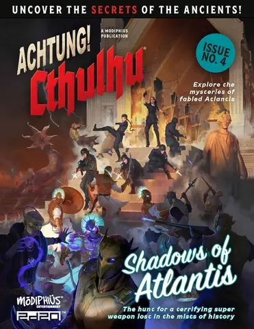 Cover: 9781912743759 | Achtung! Cthulhu 2d20: Shadows of Atlantis 2d20 Edition | englisch