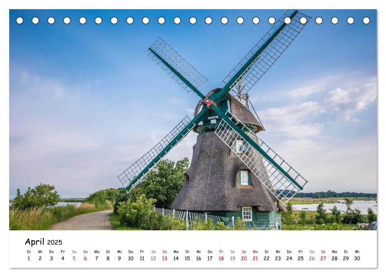 Bild: 9783435433759 | Deutschland- Nordsee und Ostsee (Tischkalender 2025 DIN A5 quer),...