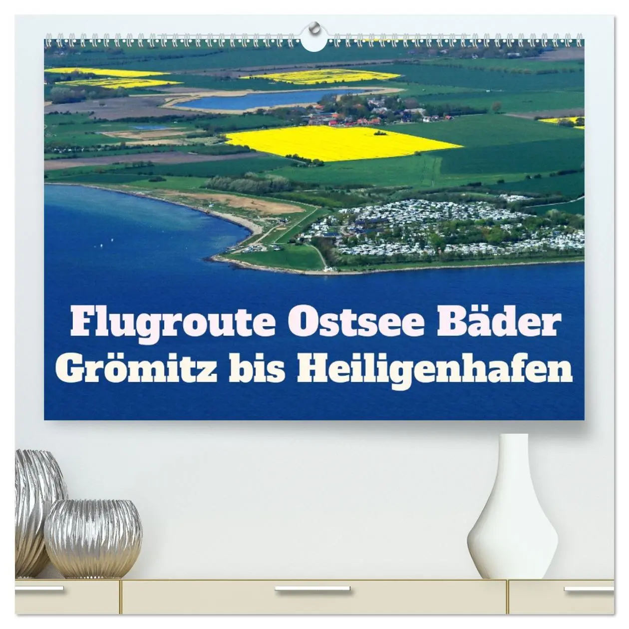 Cover: 9783457453759 | Flugroute Ostsee Bäder (hochwertiger Premium Wandkalender 2026 DIN...