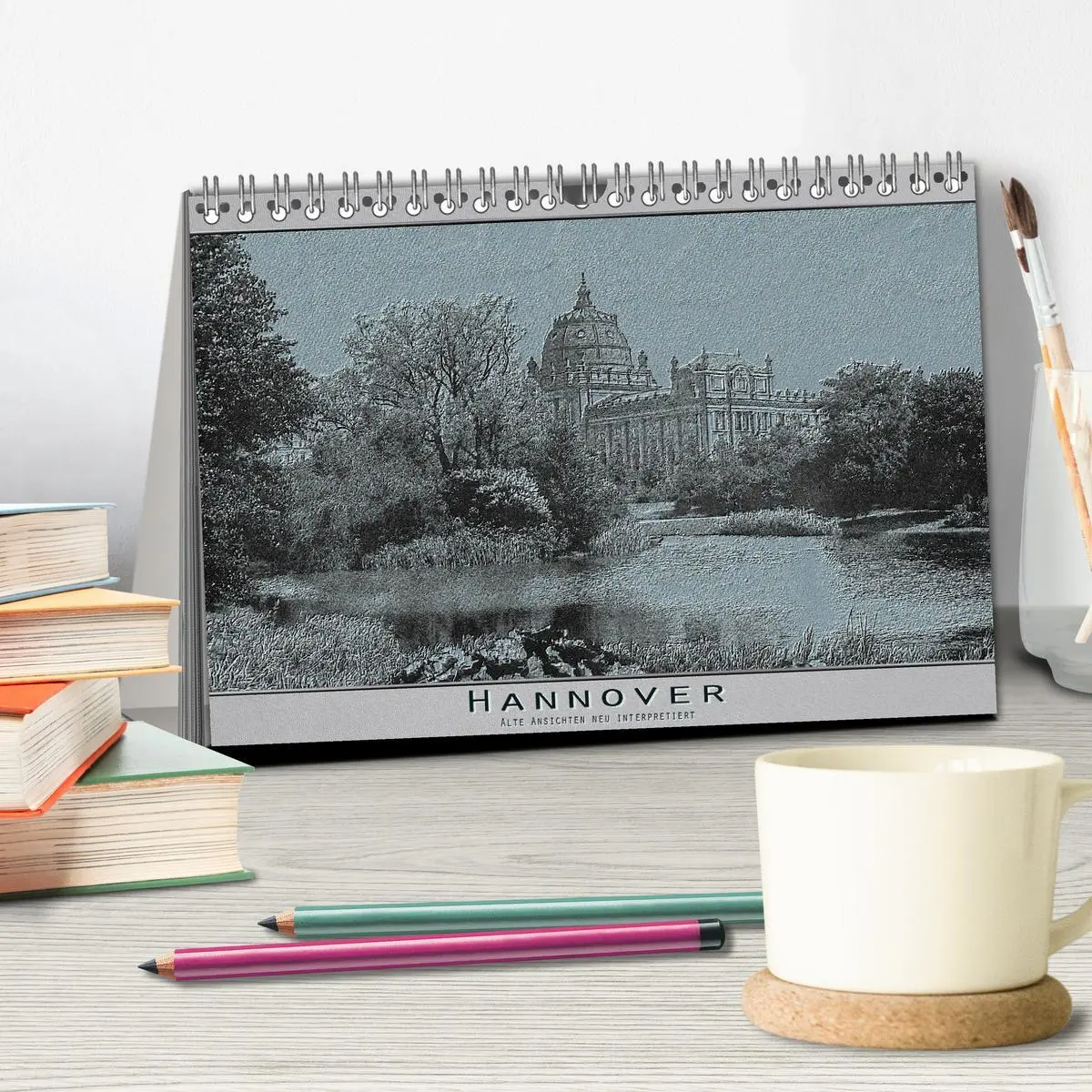 Bild: 9783457903759 | Hannover, alte Aufnahmen neu interpretiert. (Tischkalender 2026 DIN...