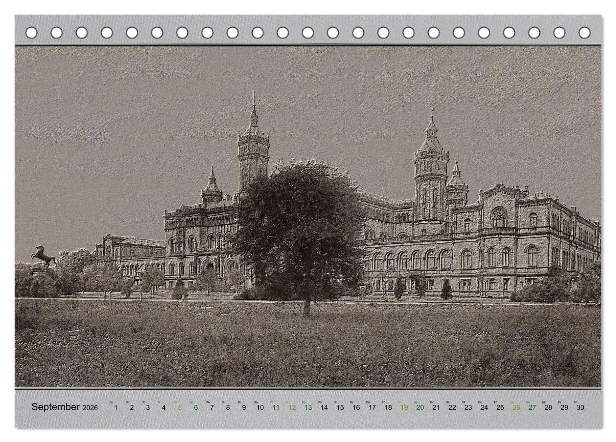 Bild: 9783457903759 | Hannover, alte Aufnahmen neu interpretiert. (Tischkalender 2026 DIN...