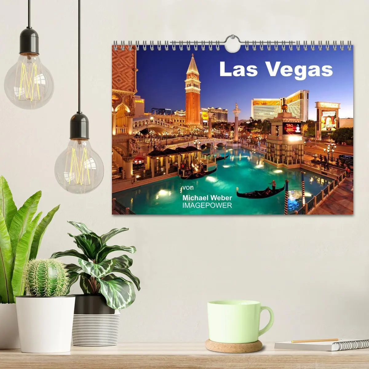 Bild: 9783516233759 | Las Vegas (Wandkalender 2026 DIN A4 quer), CALVENDO Monatskalender