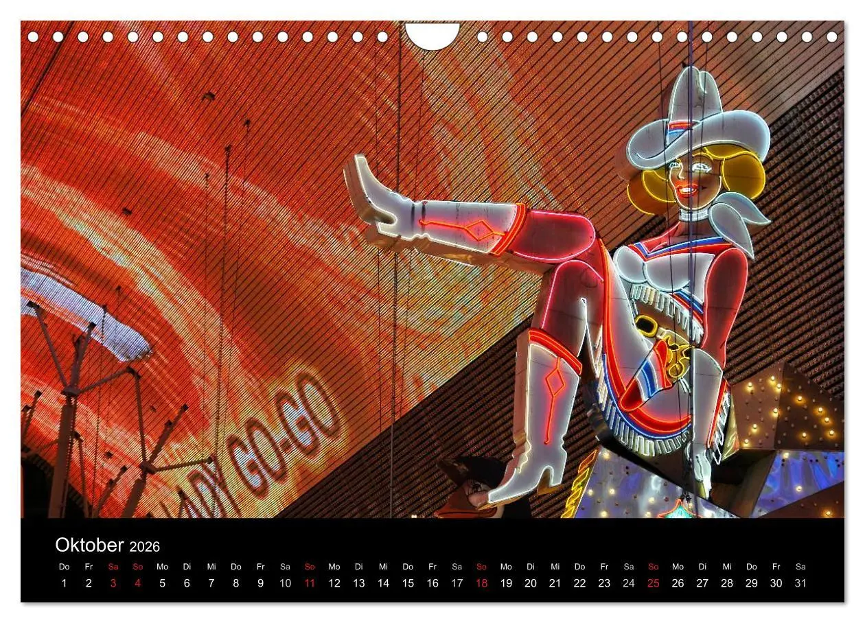 Bild: 9783516233759 | Las Vegas (Wandkalender 2026 DIN A4 quer), CALVENDO Monatskalender