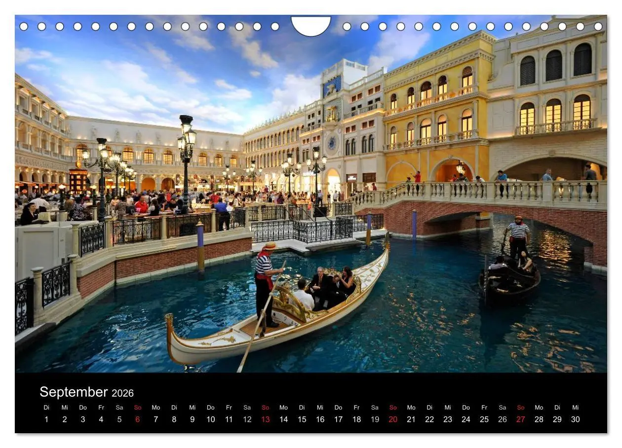 Bild: 9783516233759 | Las Vegas (Wandkalender 2026 DIN A4 quer), CALVENDO Monatskalender