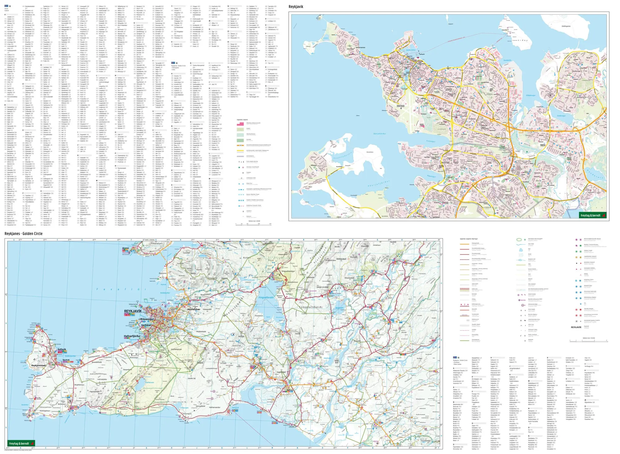 Bild: 9783707923759 | Island, Straßenkarte 1:400.000, freytag &amp; berndt | Freytag &amp; Berndt