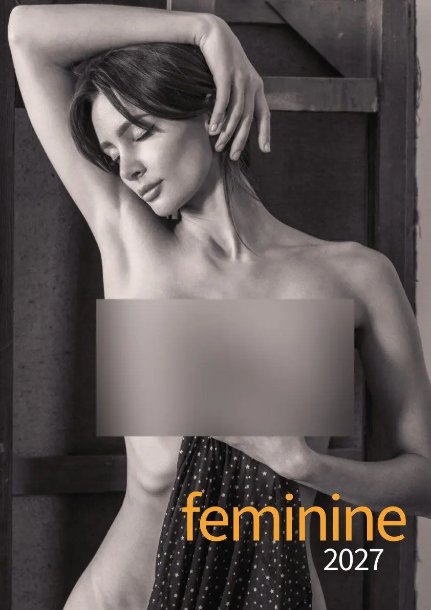 Cover: 9798893613759 | Feminin 2027 Kalender - Sexy Frauen erotisch schwarz-weiß...