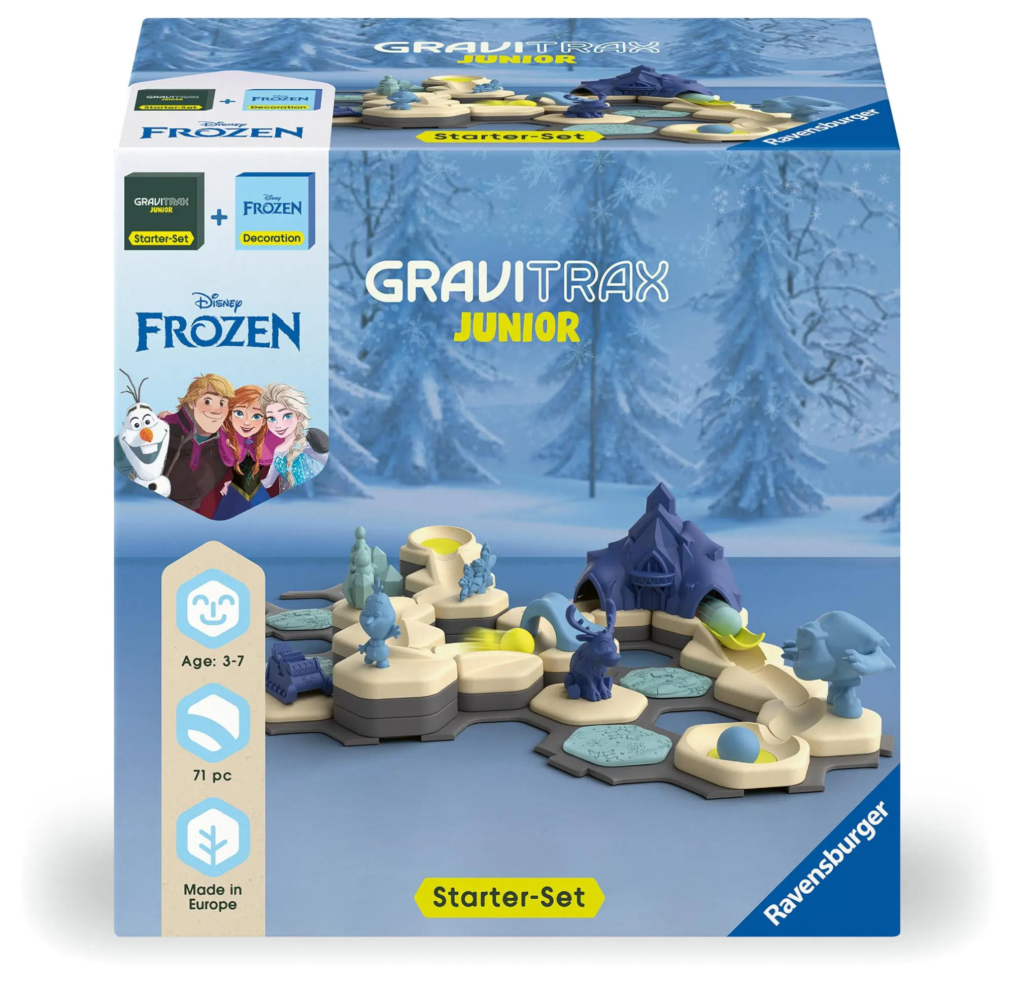 Cover: 4005556733859 | GraviTrax Junior - Starter-Set Frozen | Aufsteller - gefüllt | 73385