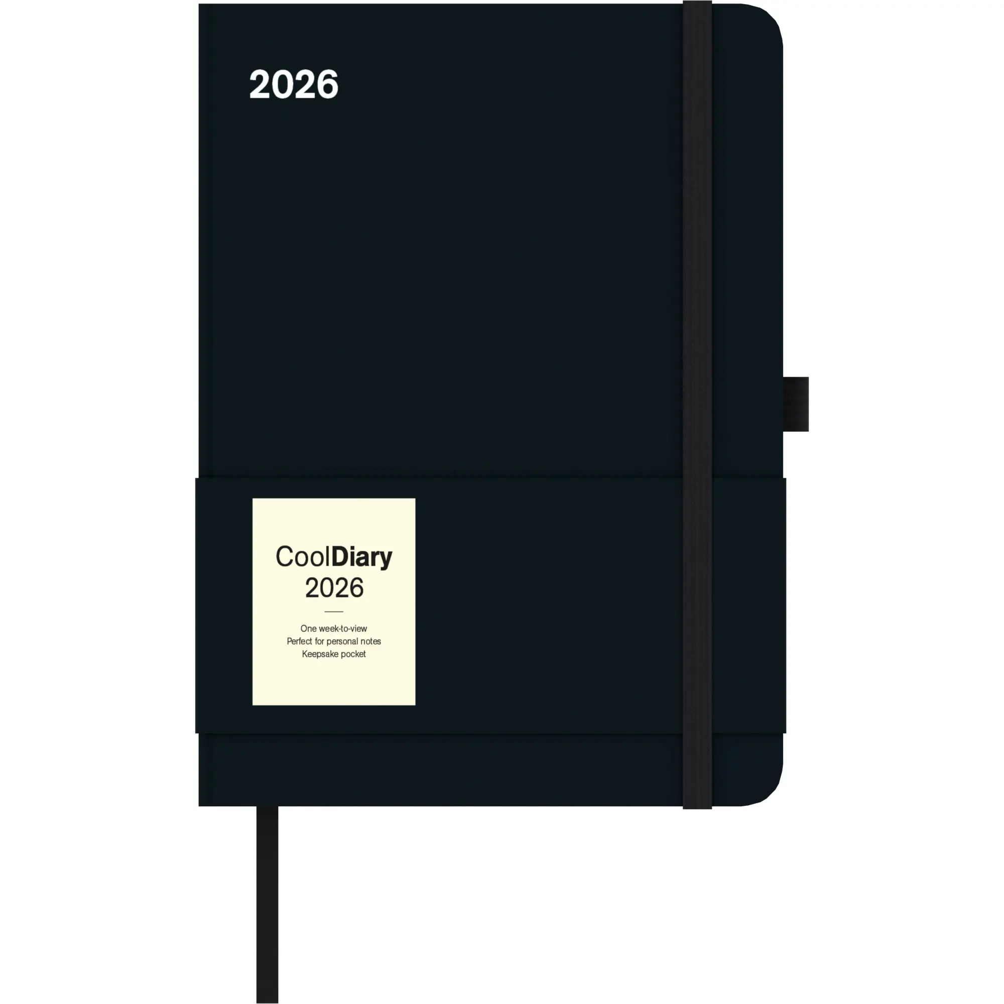Cover: 4069095003859 | Black 2026 - Diary - Buchkalender - Taschenkalender - 16x22 | Verlage