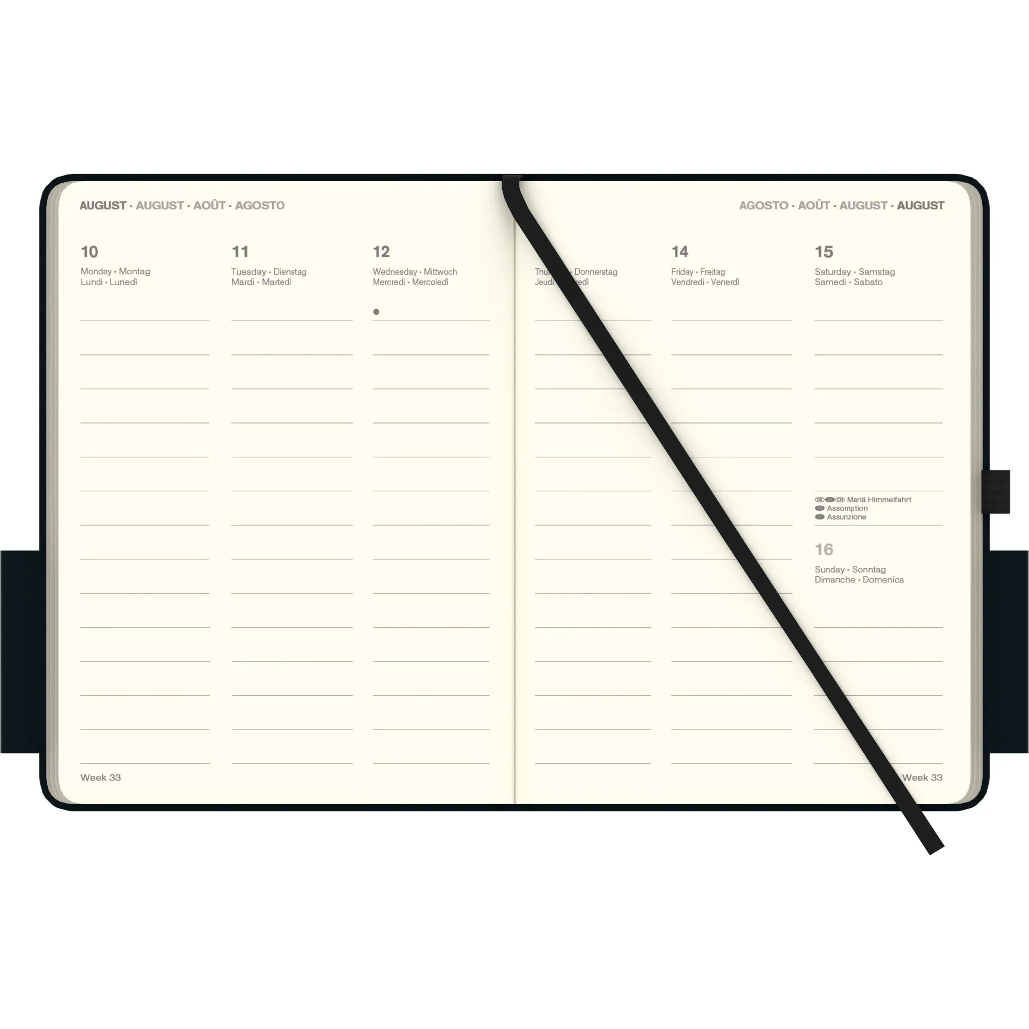 Bild: 4069095003859 | Black 2026 - Diary - Buchkalender - Taschenkalender - 16x22 | Verlage
