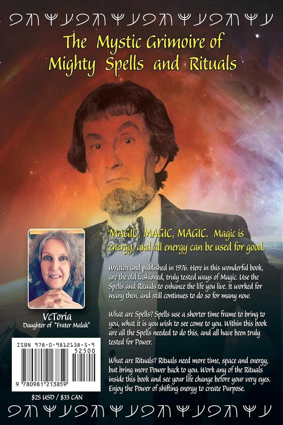 Rückseite: 9780981213859 | The Mystic Grimoire of Mighty Spells and Rituals | Frater Malak | Buch