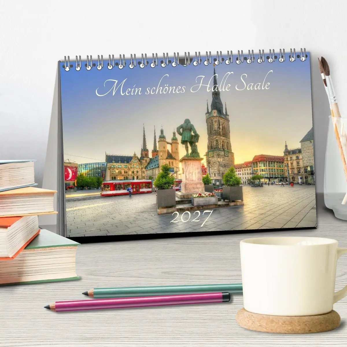 Bild: 9783569553859 | Mein schönes Halle Saale 2027 (Tischkalender 2027 DIN A5 quer),...